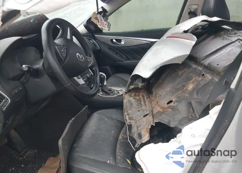 2014 Infiniti Q50 Premium z USA, uszkodzony, nr VIN JN1BV7AP8EM675628